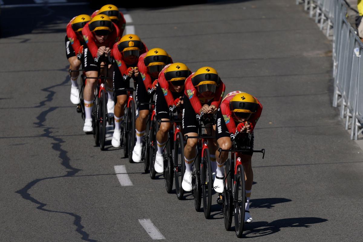 La epata 1 de Tour de Francia, en imágenes