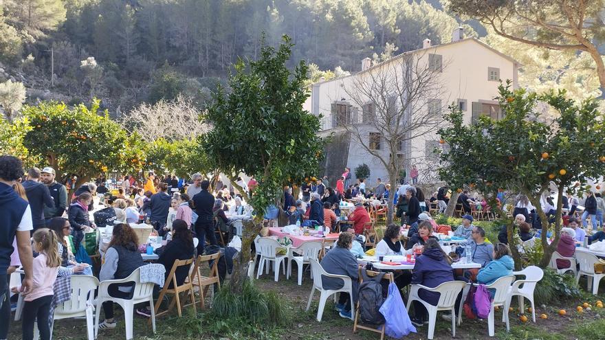 Bunyola: Más de 400 vecinos celebran la fiesta del Quarteró