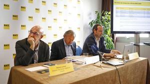 Un moment de la presentació de lestudi iRAP de les comarques de Girona.