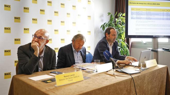 Los camiones están implicados en el 55% de los accidentes graves en la AP-7 de Girona