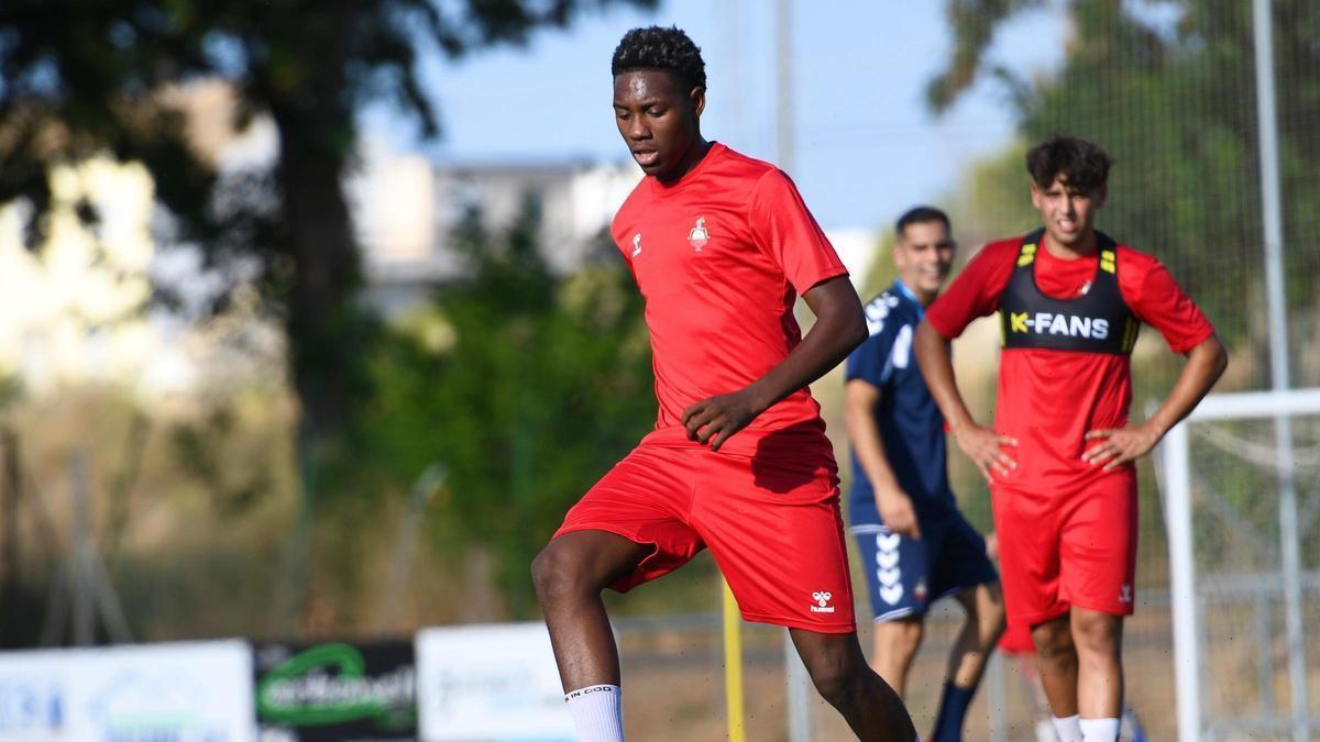 Entrenamiento de pretemporada del Calamocha.