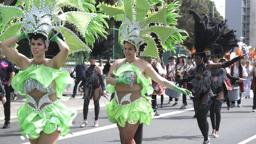 Las murgas se rebelan en el desfile del Carnaval de Las Palmas de Gran Canaria