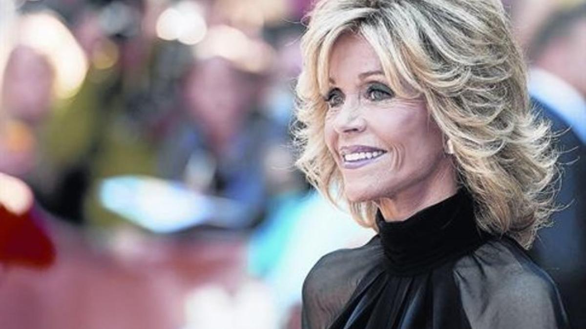 Glamur eterno 8 Jane Fonda, en Toronto, tras la presentación de 'This is where I leave you'.