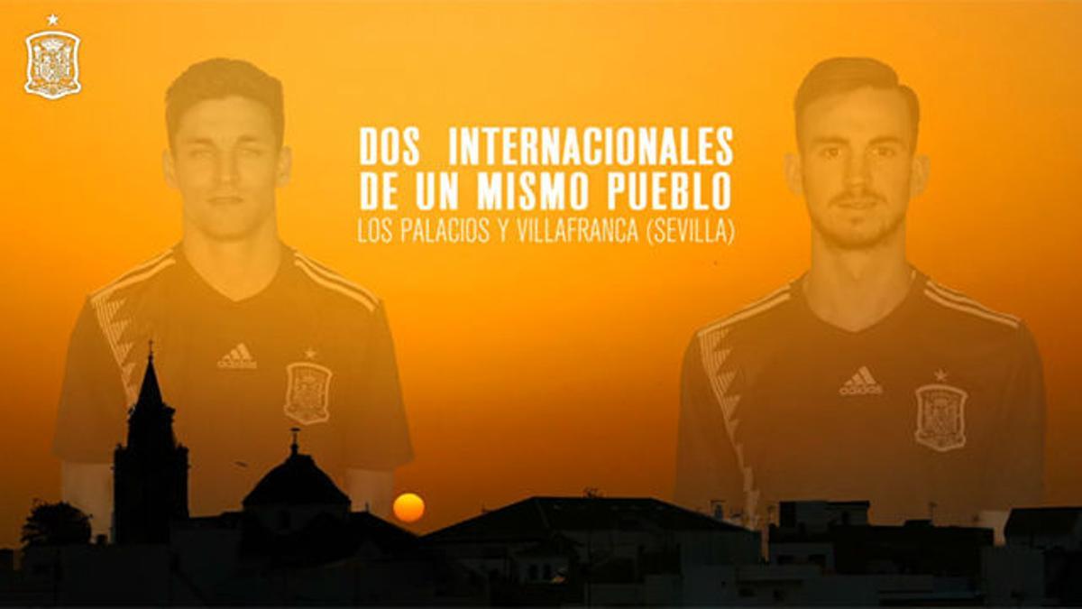 Jesús Navas y Fabián Ruiz, de Los Palacios y Villafranca a la selección