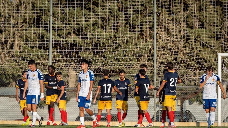 El Real Zaragoza cede ante el Andorra en el primer amistoso ante un rival de superior categoría (0-1)
