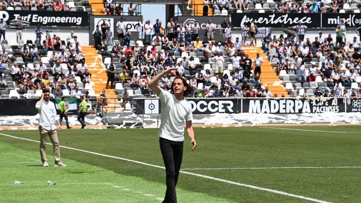 David Tenorio, durante un encuentro en el Nuevo Vivero.