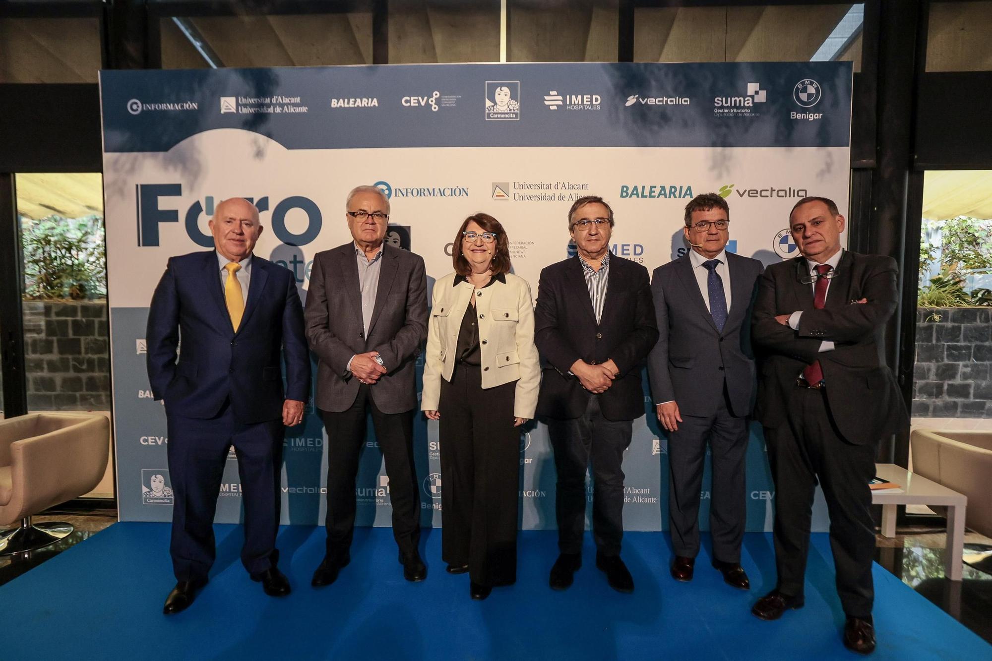 Foro Alicante con la Rectora de la UA Amparo Navarro
