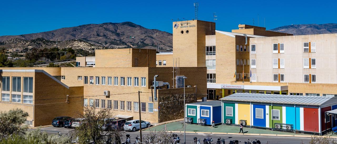 Vista del Hospital de la Marina Baixa, en La Vila Joiosa.