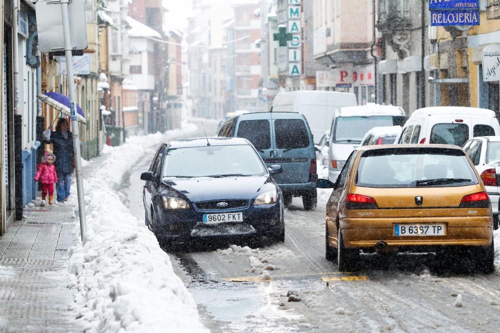 Temporal en La Espina y Tineo