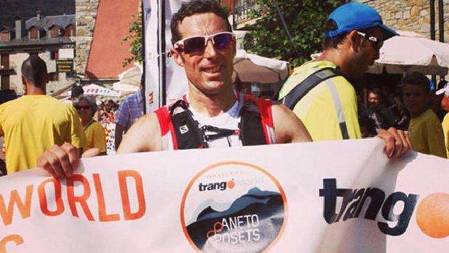 Daniel Amat llega a la cumbre del trail