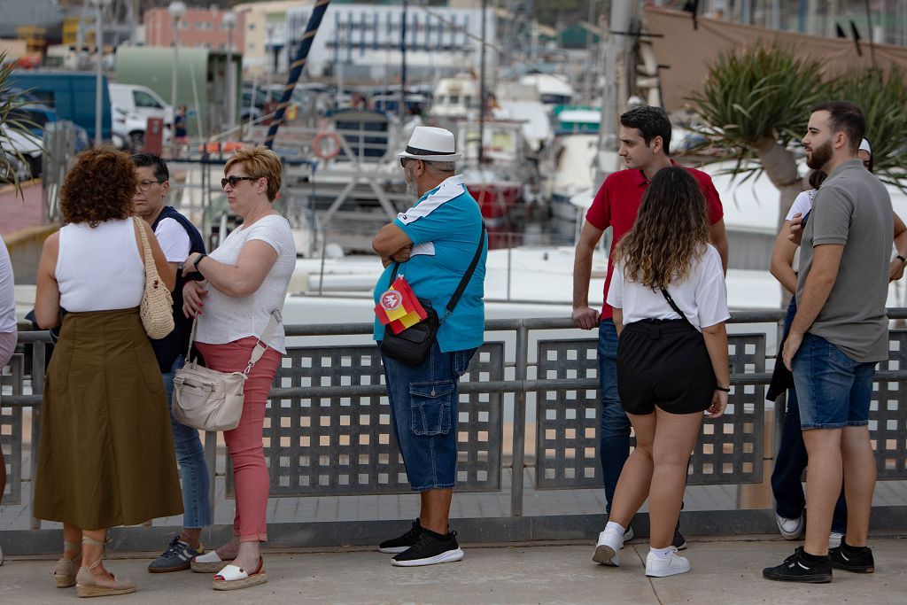 Así se celebra en Cartagena el Día de la Hispanidad