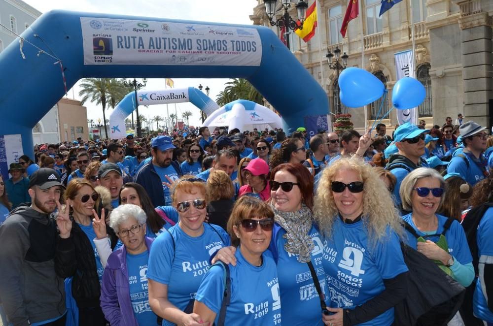 Marcha Autismo Somos Todos de Cartagena