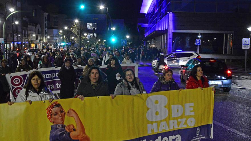 O Morrazo se “moja” por la igualdad con manifestación en Cangas y manifiestos en Moaña y Bueu