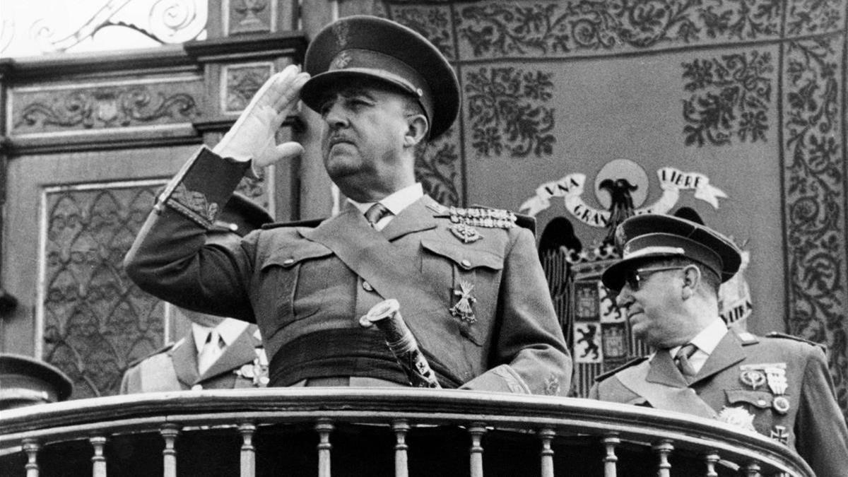 El dictador Francisco Franco, en una imagen de 1960.