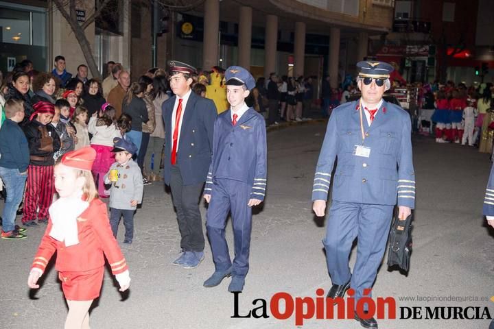 Desfile de carnaval en Caravaca