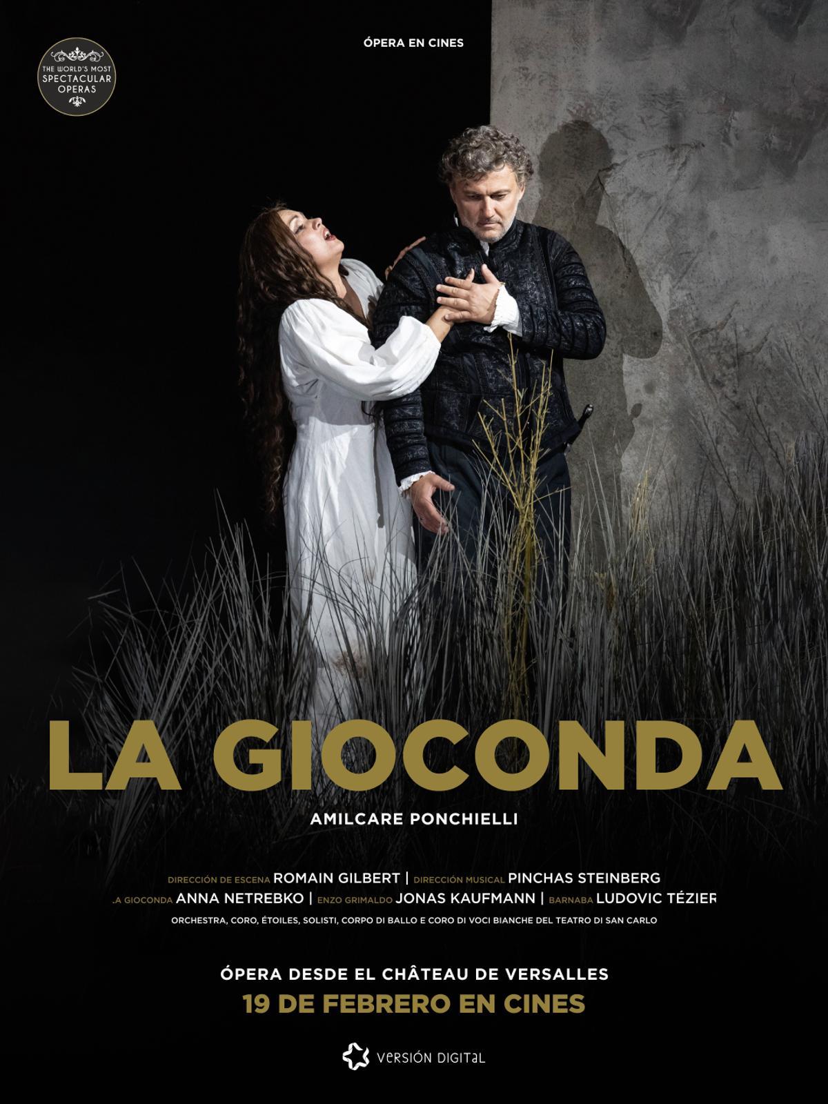 Netrebko, Kaufmann y Tézier protagonizan 'La Gioconda', que se estrena por primera vez en Córdoba.
