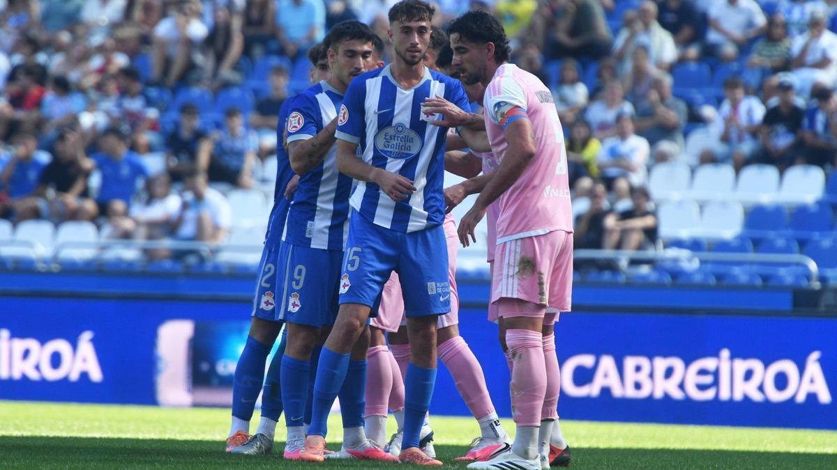 Ferran Seco y Martín Ochoa, en el Fabril-Ponferradina