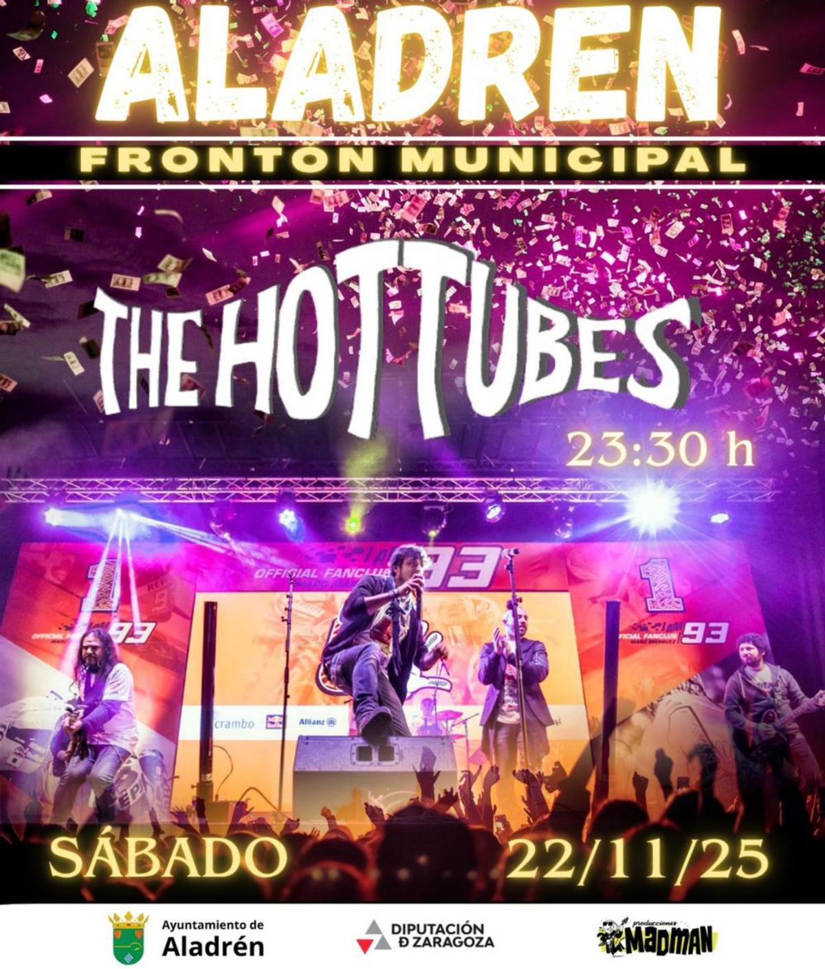 El grupo Komando Komare tocará el sábado 22 en el frontón.