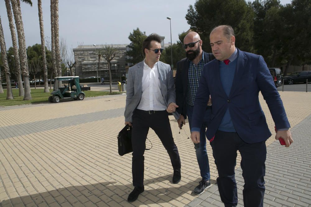 El seleccionador Julen Lopetegui en la Universidad de Alicante.