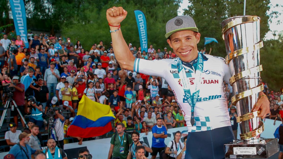 Superman López, ciclista colombiano sancionado