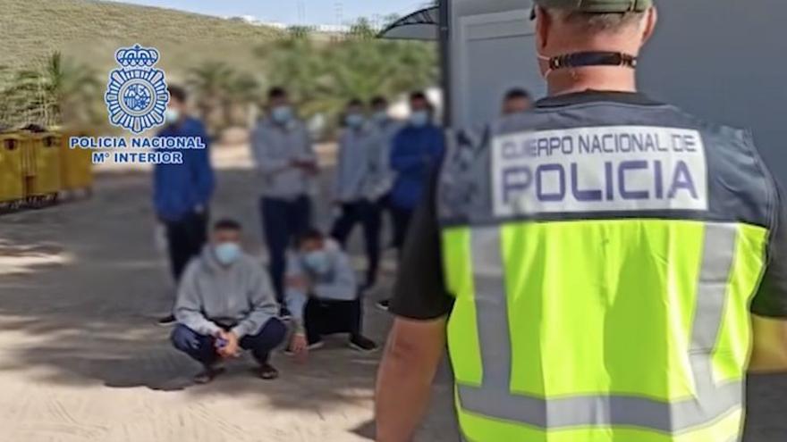 Golpe de la Policía Nacional a la red de patrones de embarcaciones de inmigrantes que llegan a Canarias