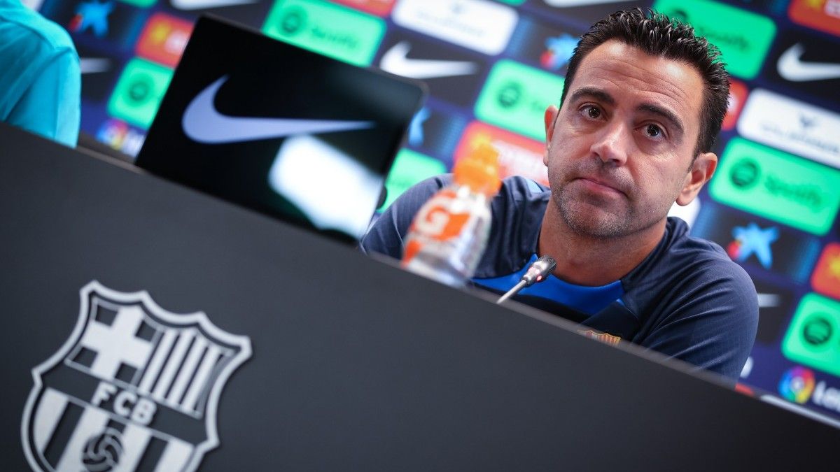 Xavi Hernández, entrenador del Barça