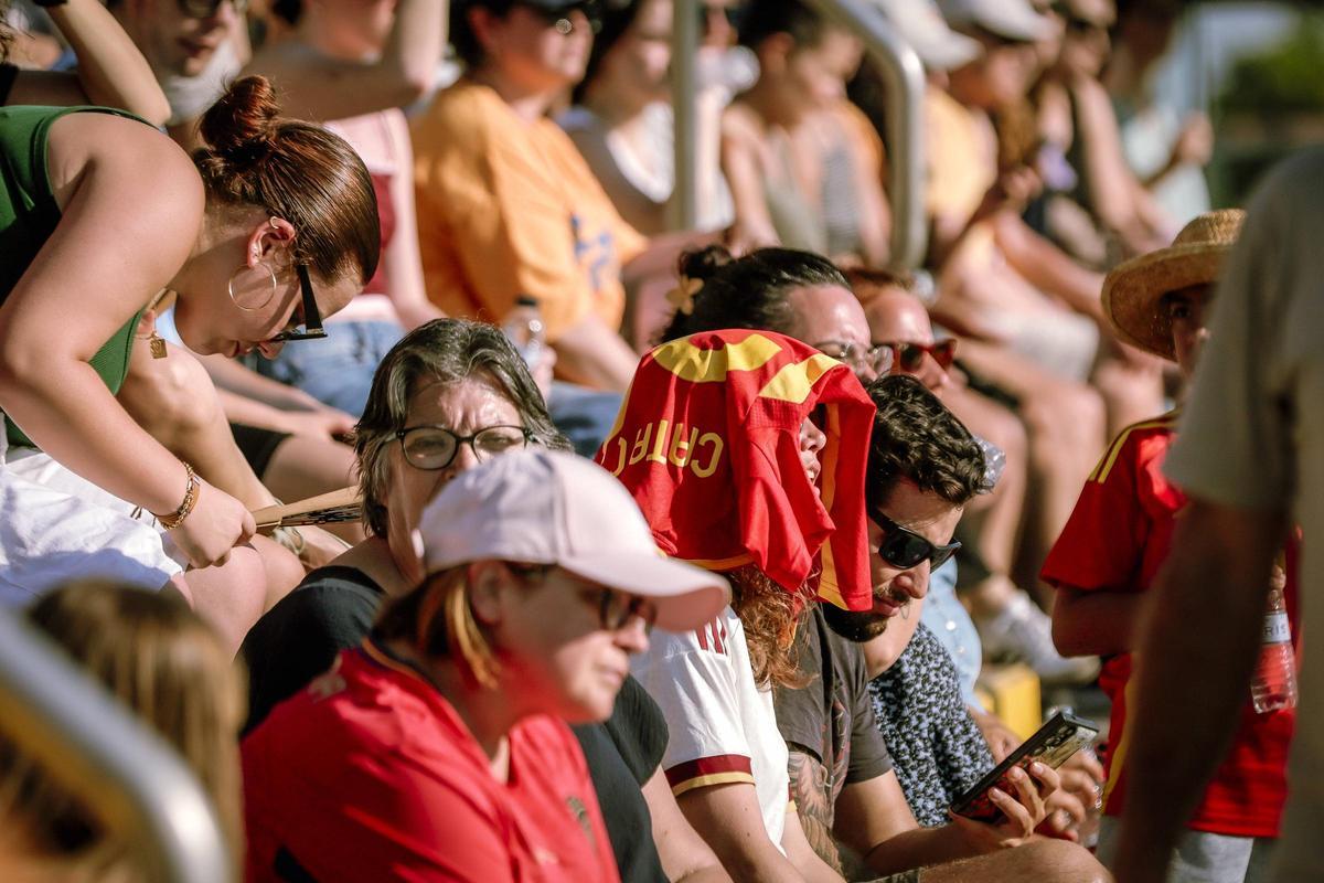 La Selección Española despierta pasiones en Son Bibiloni La Selección Española despierta pasiones en Son Bibiloni