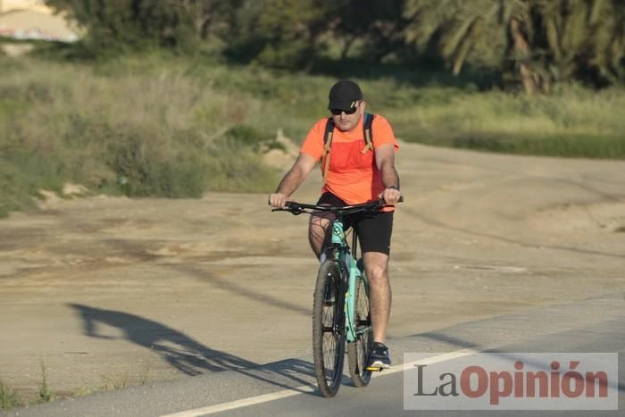 Primer día de paseos al aire libre en Mazarrón