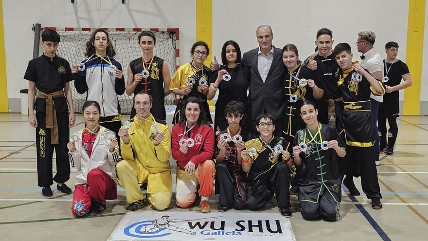 Equipo ourensano en la pasada edición celebrada en A Coruña. | Escuela Dinamic