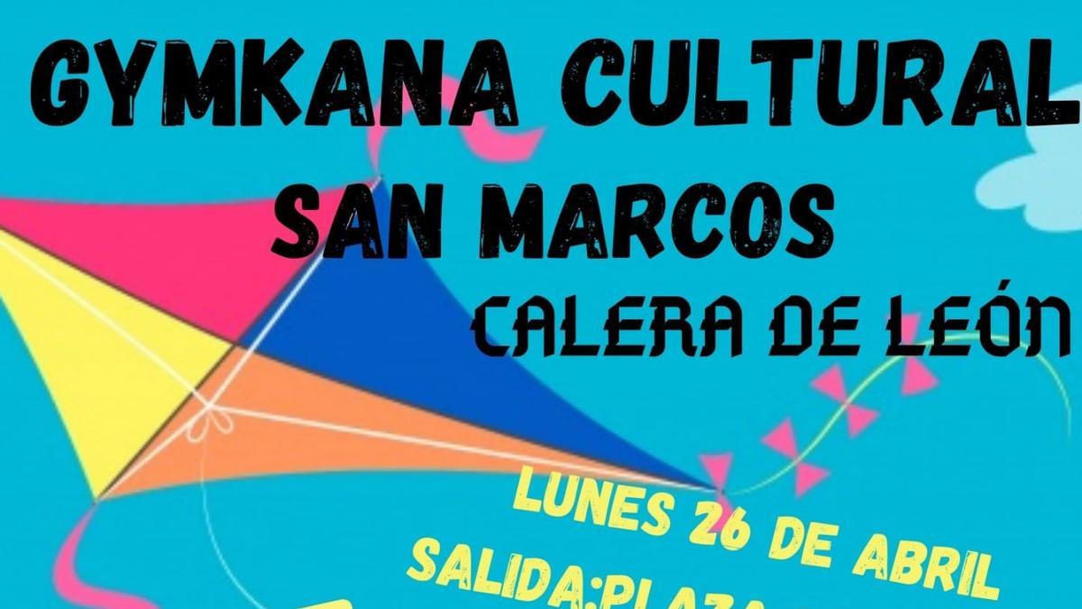 Cartel anunciador de las actividades infantiles