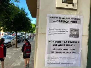 Vecinos de Capuchinos se reúnen en contra de la subida del agua