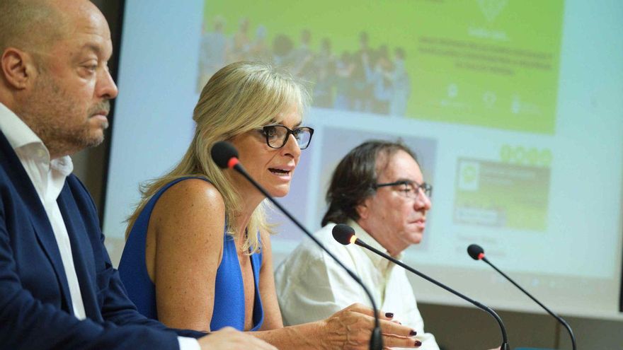 Un instante de la presentación de la campaña. | | LP/DLP