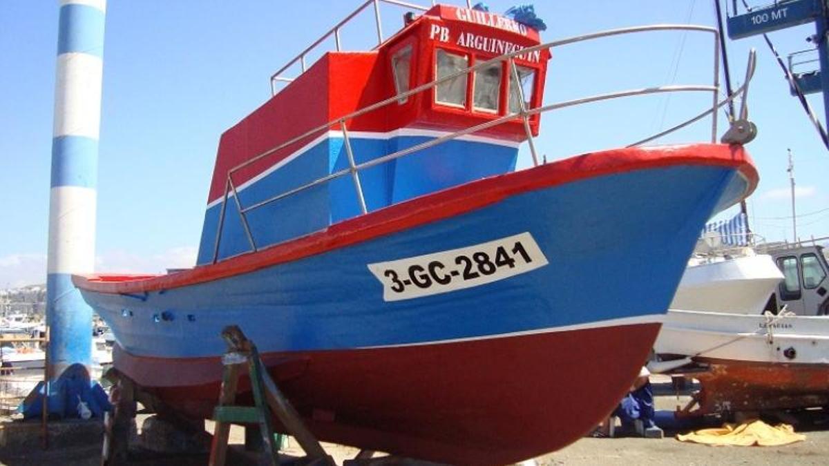 El pesquero 'Merak', cuando estaba operativo.