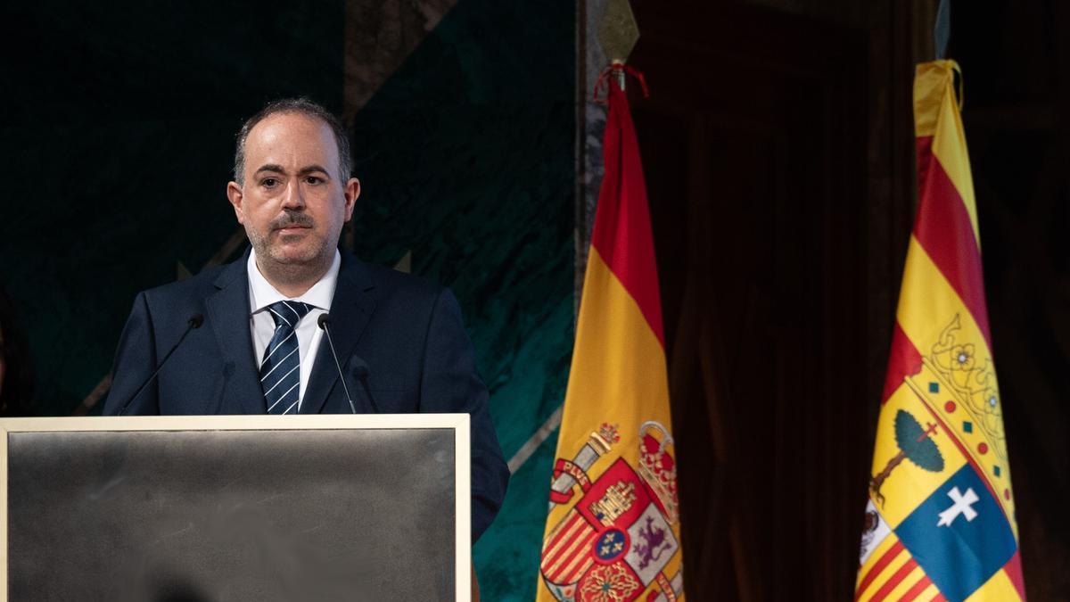 Eduardo Peris, presidente de la 'Mesa de la Ingeniería Aragonesa'