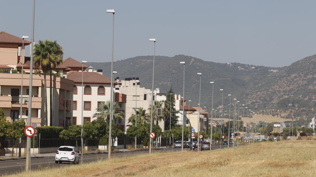 Avenida de la Arruzafilla, por donde cruzará la ronda Norte.