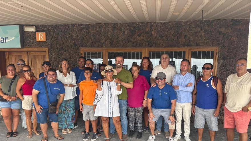Melenara enfila sus fiestas con críticas por las obras en el paseo marítimo