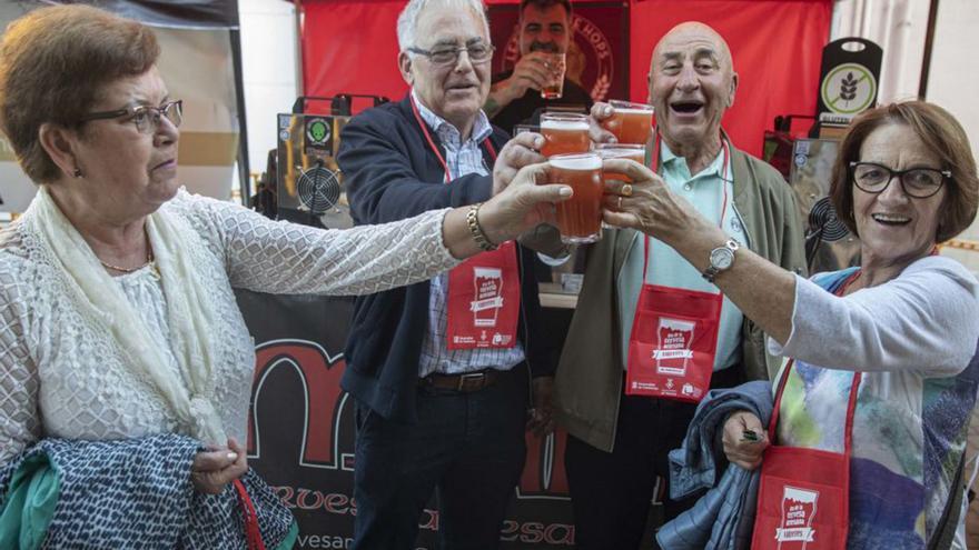 La 10a edició de la Fira de la Cervesa omple Vidreres