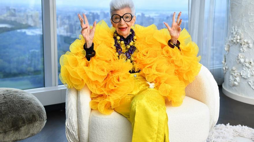 Muere a los 102 años la legendaria icono de la moda Iris Apfel