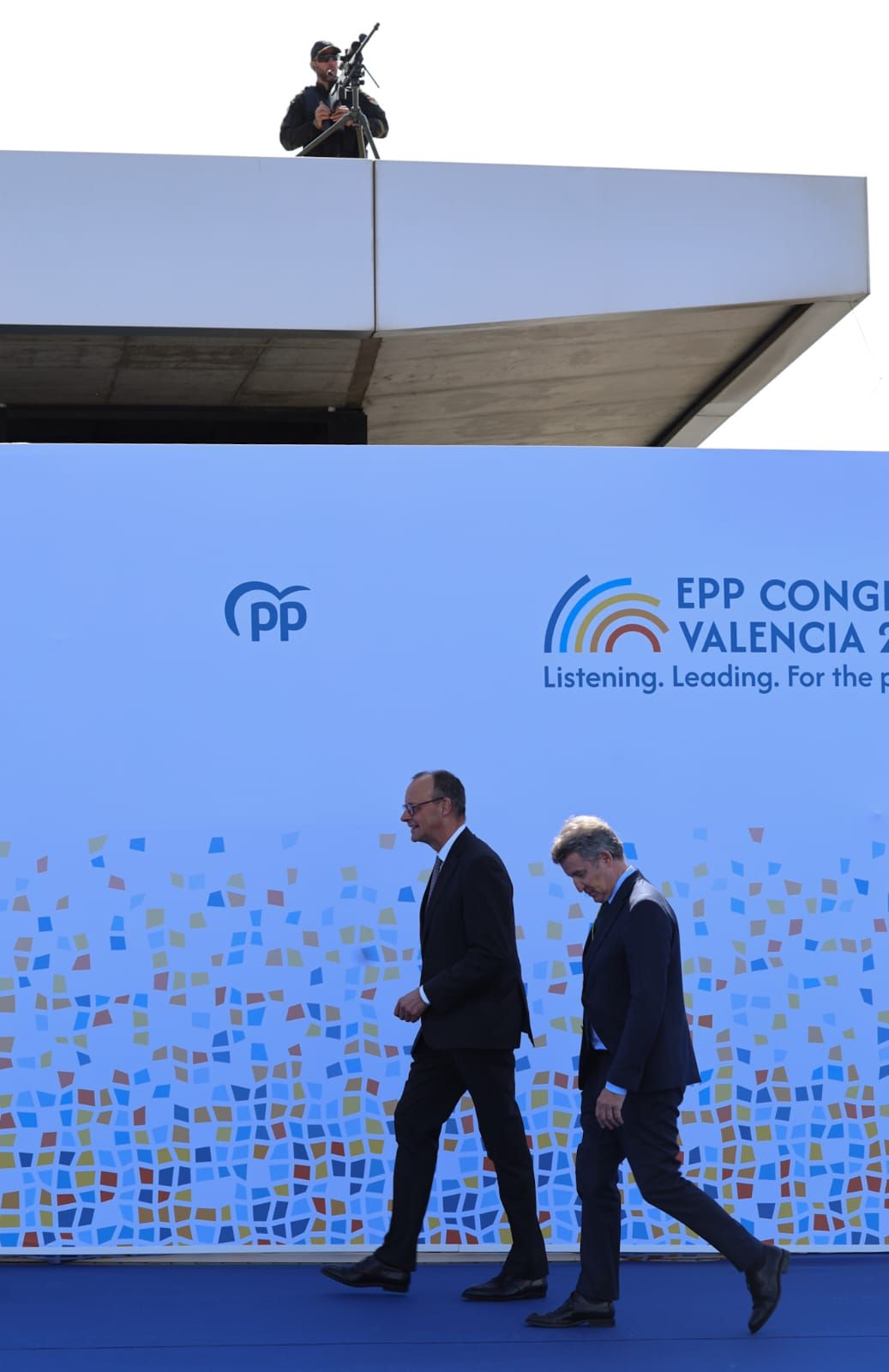 La primera jornada del congreso del PPE en València, en imágenes