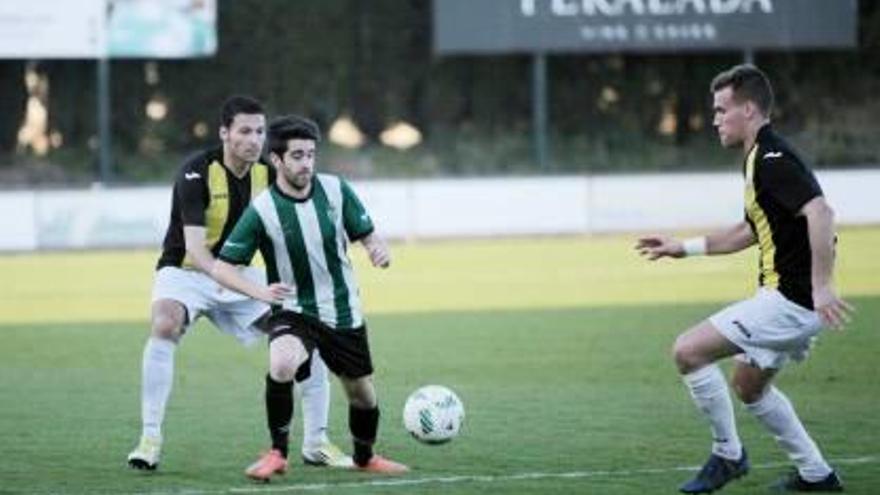 Xavier Boniquet, autor del primer gol del partit.