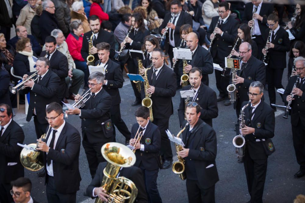 Imágenes de la Semana Santa Marinera, Santo Entierro, del 2018