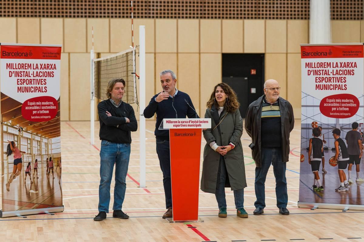 BARCELONA INAUGURA EL COMPLEJO DEPORTIVO MUNICIPAL ESPRONCEDA