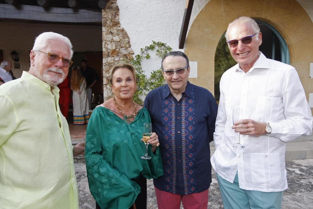 D'esquerra a dreta, Raúl Gutiérrez, Dinah de Grijalbo, Francisco Javier Moll i Francisco Gaudier.