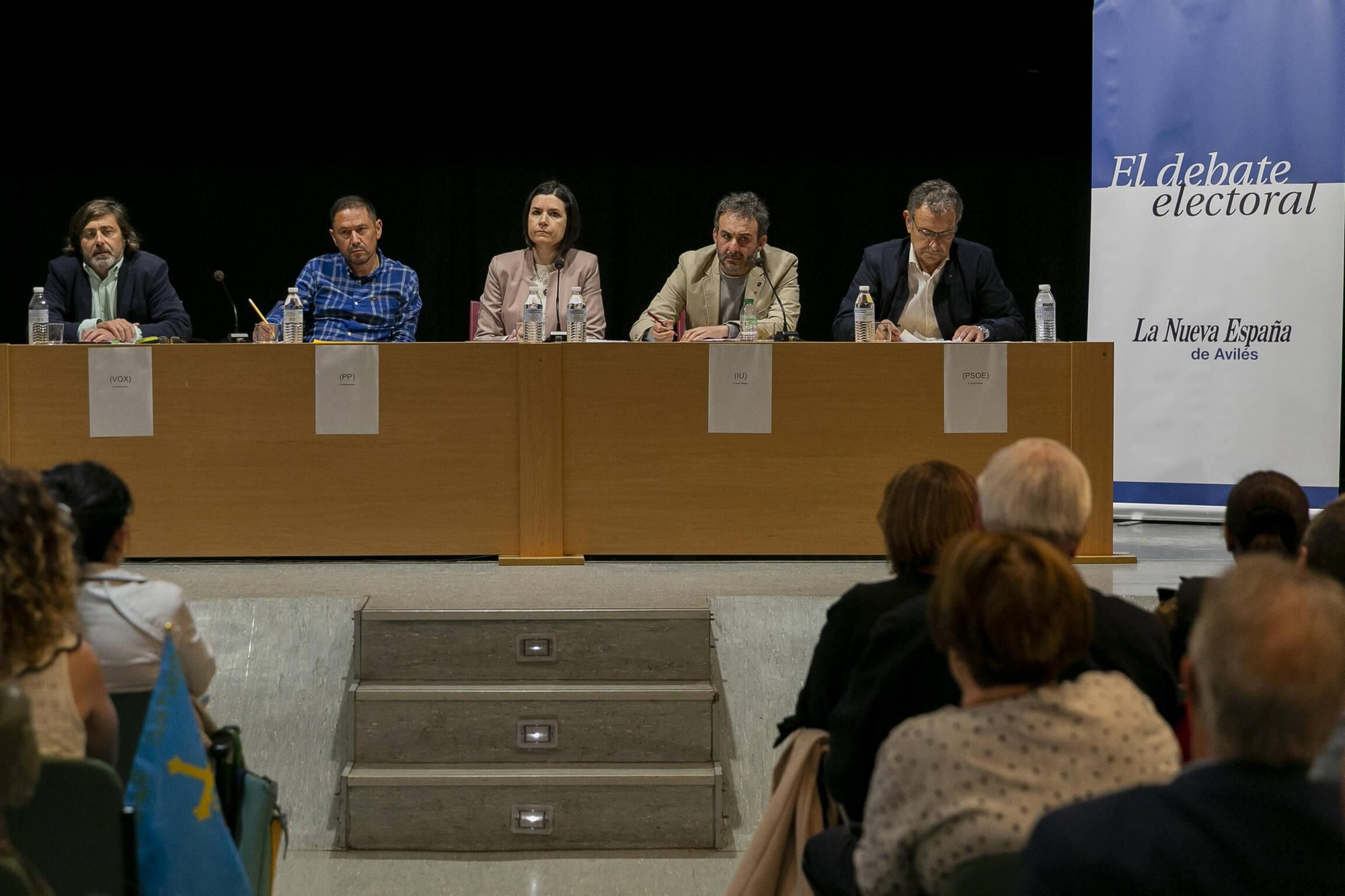 EN IMÁGENES: así fue el debate electoral organizado por LA NUEVA ESPAÑA en Gozón