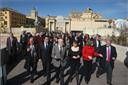 Griñán asiste a la inauguración de la reforma del paseo de la Ribera