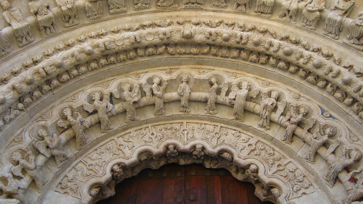 Pórtico de la Colegiata de Toro.