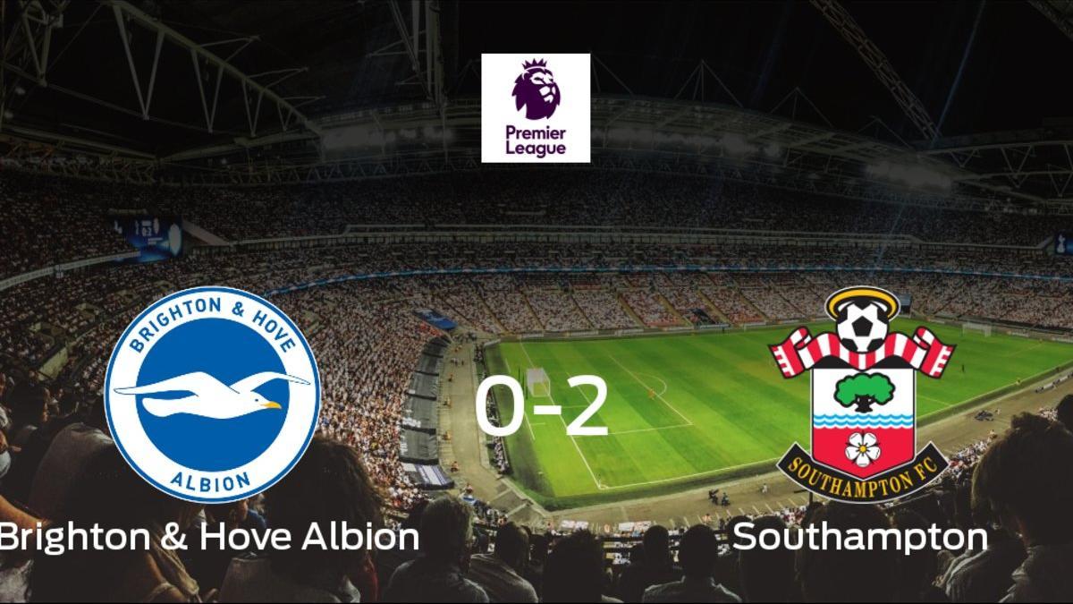 El Southampton se lleva el triunfo tras vencer 0-2 al Brighton and Hove Albion