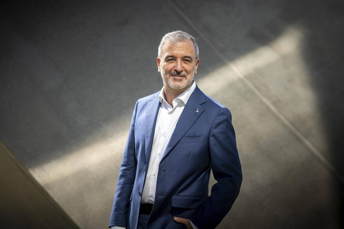 Collboni visita el nuevo parque de Glòries