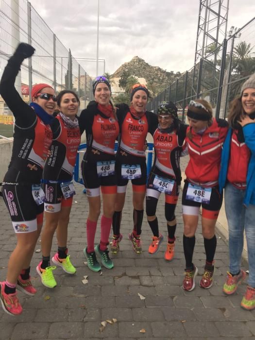 El duatlón por equipos abre la temporada de triatlón en la Región