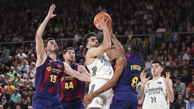 Liga ACB: FC Barcelona - Real Madrid, en imágenes